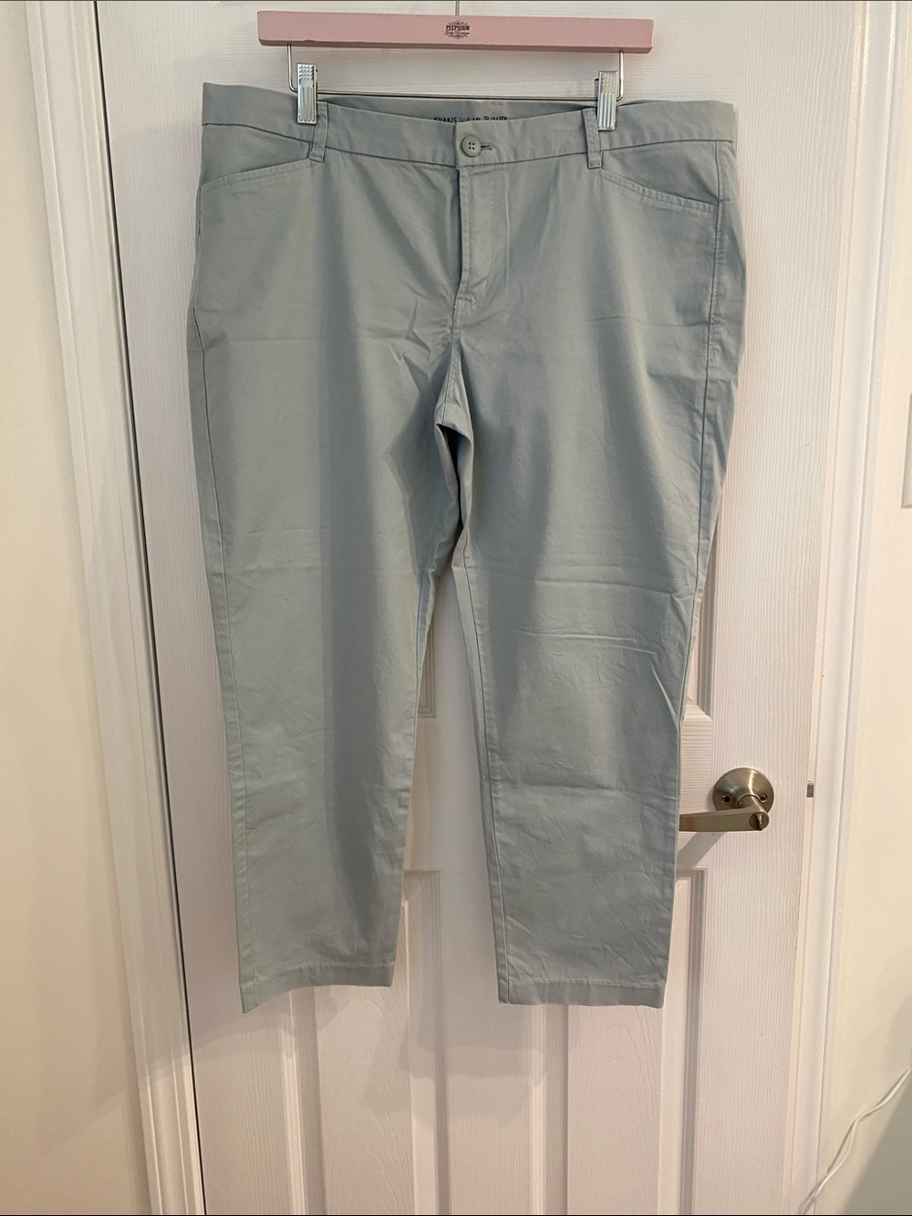 Women’s Gap Cropped Chinos grey size 16